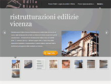 Tablet Screenshot of edilrizzo.com